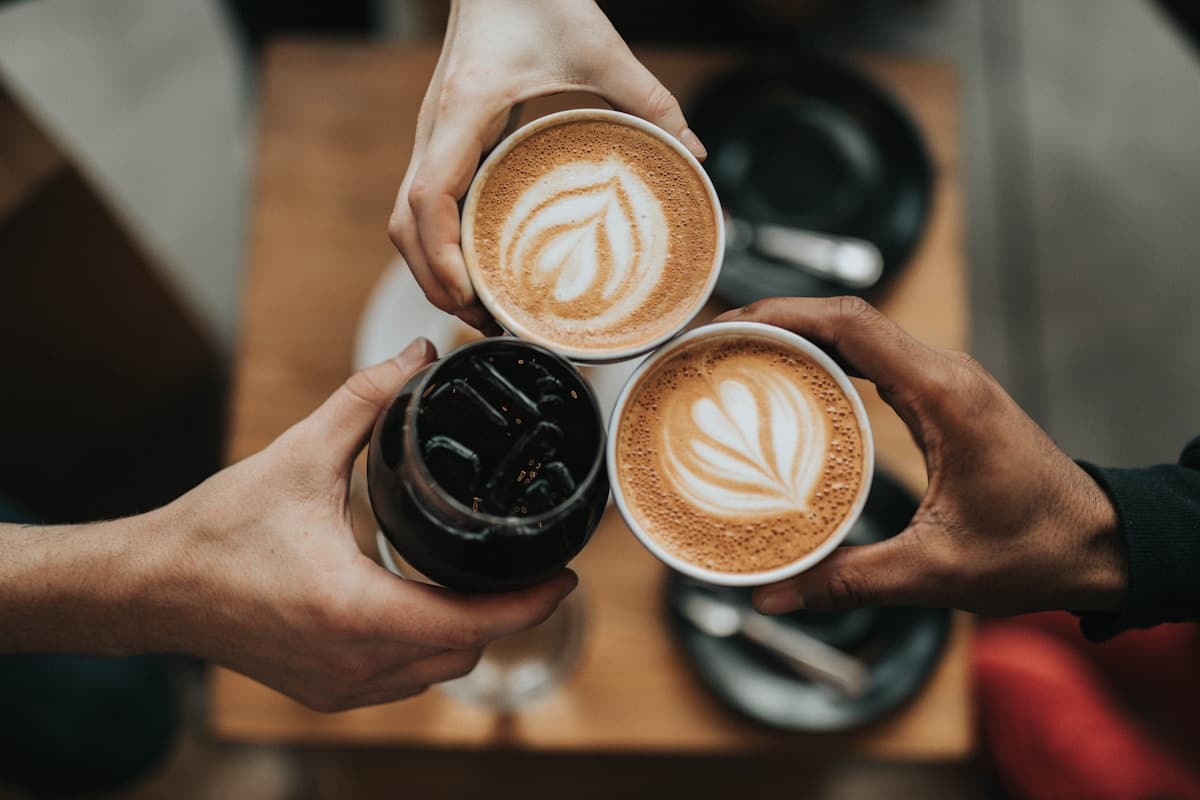 Roasted coffee beans